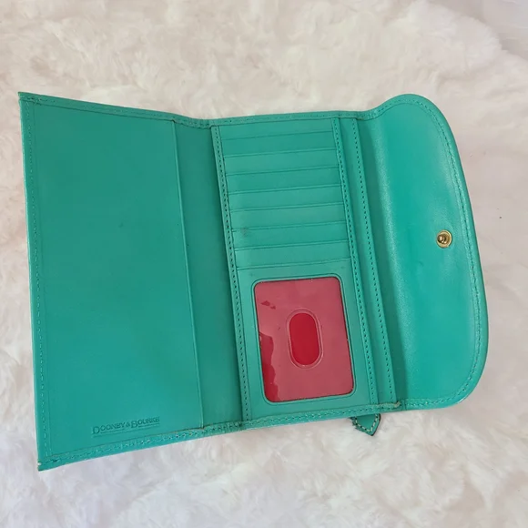 Dooney & Bourke 1975 Signature Paint Splatter Drawstring Bag & Matching Wallet - Picture 3 of 16